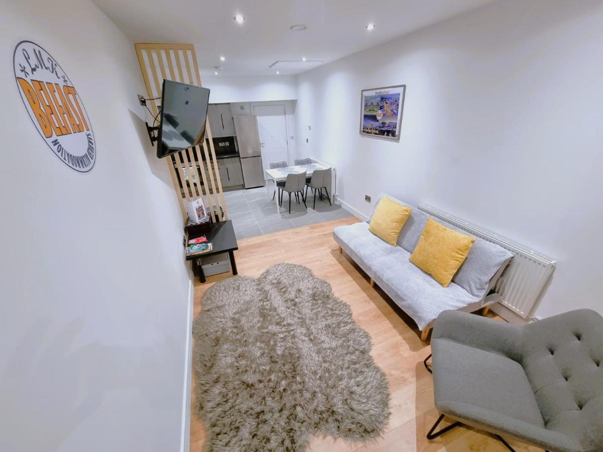 Lmk, Spacious 1 Bedroom Ground Floor Apartment, Ev Charger, Free Parking Wi-Fi, Great Location 벨파스트 외부 사진